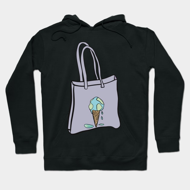 Eco Tote #1b Hoodie by SugarSaltSpice